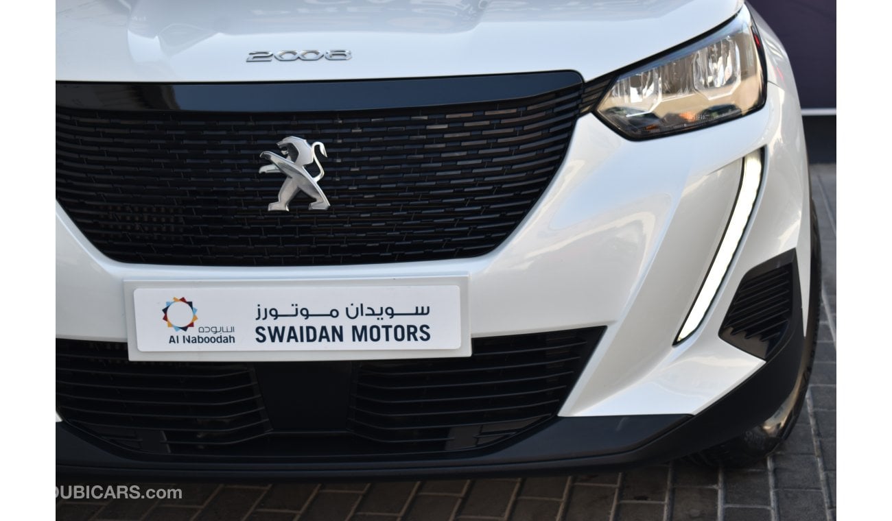 Peugeot 2008 AED 1099 PM | 1.2L ACTIVE GCC AGENCY WARRANTY UP TO 2028 OR 100K KM