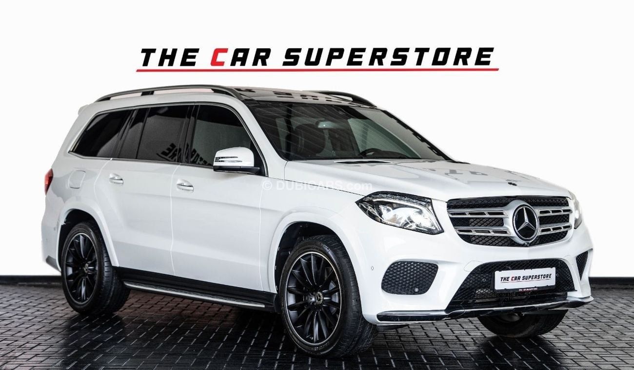 Mercedes-Benz GLS 500 Std 4.7L 2018-MERCEDES BENZ GLS 500 AMG 7 SEATER 4MATIC-GCC-FULL SERVICE HISTORY-WARRANTY AVAILABLE