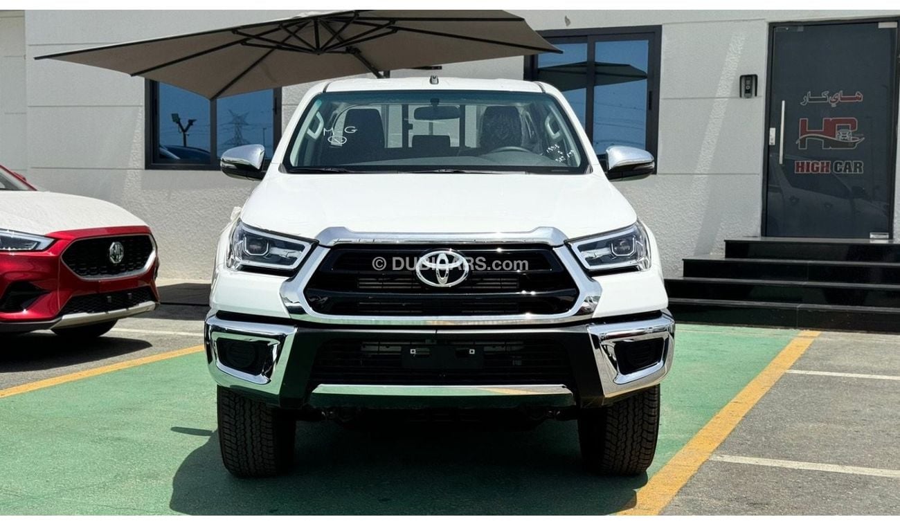 تويوتا هيلوكس TOYOTA HILUX  4X4 -  DSL 2.4L - WHITE COLOR -  2024 MODEL