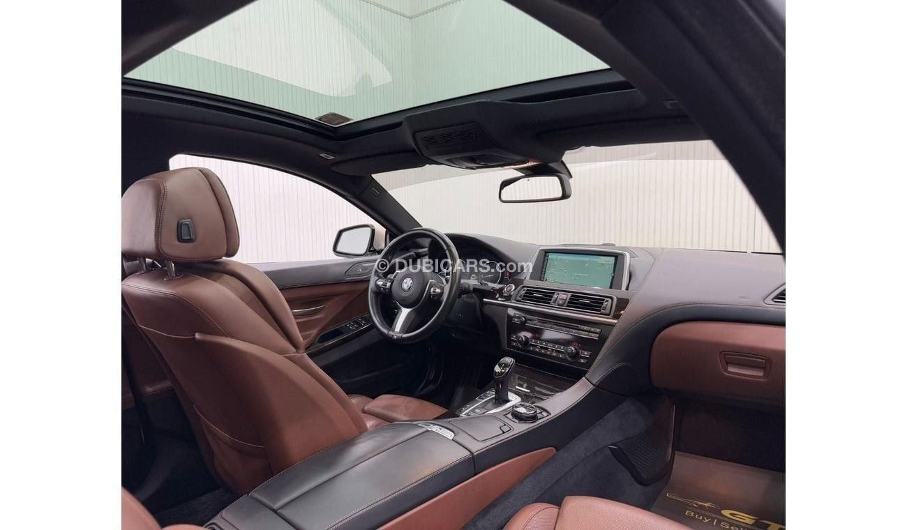 بي أم دبليو 650i Std 4.4L 2015 BMW 650i Gran Coupe, Full BMW Service History, Fully Loaded, Low Kms, GCC