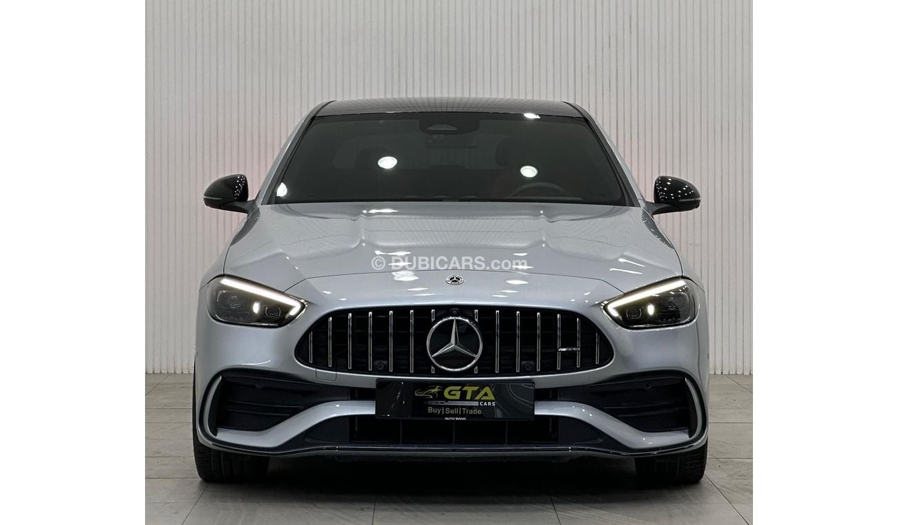 مرسيدس بنز C 43 AMG 2.0L 2023 Mercedes Benz C43 AMG 4MATIC, May 2028 Mercedes Warranty, May 2025 Mercedes Service Pack,