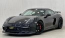 Porsche Cayman GT4 2016 Porsche Cayman GT4, July 2024 Porsche Warranty, Full Porsche Service History, GCC