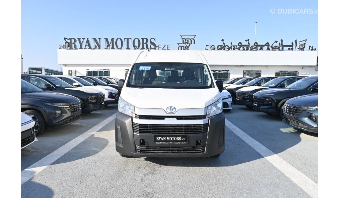 تويوتا هاياس Toyota Hiace Hi-Roof 2.8L Diesel Manual, 12+1 Seater, Model 2025