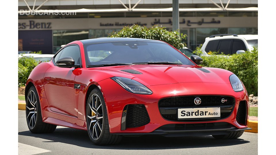 Jaguar FType SVR 2019 for sale AED 369,000. Red, 2019