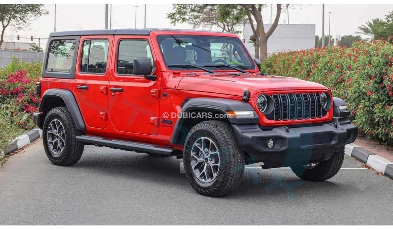 Jeep Wrangler (НА ЭКСПОРТ , For Export) Unlimited Sport S I4 2.0L Turbo , 2024 , GCC , 0Km , Без пробега