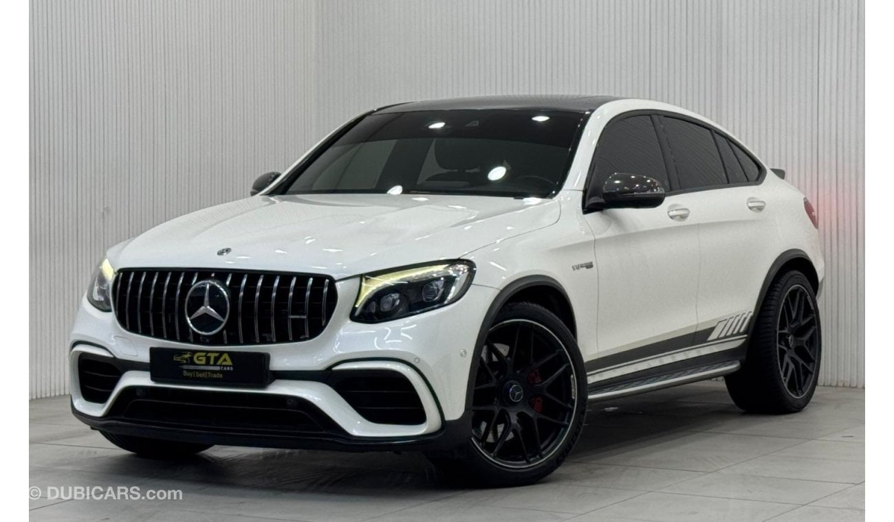 مرسيدس بنز GLC 63 2018 Mercedes-Benz GLC 63S AMG Coupe 4MATIC, One Year Warranty, Service History, GCC