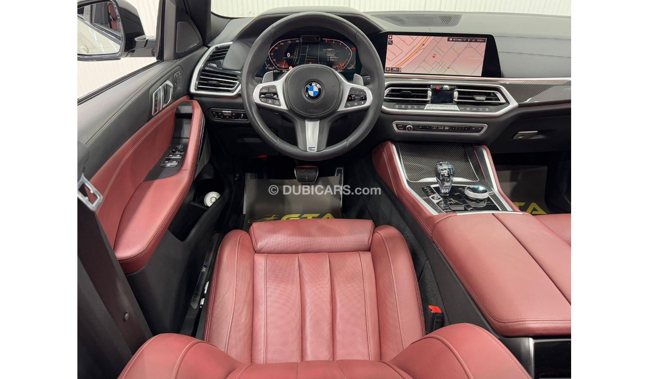 بي أم دبليو X6 40i M Sport 3.0L 2021 BMW X6 xDrive40i M-Sport, Dec 2025 BMW Warranty + Service Pack, Full Options,