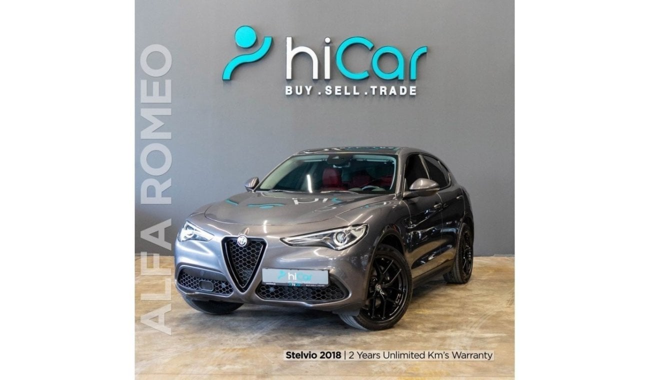 Alfa Romeo Stelvio AED 1,628 pm • 0% Downpayment • Stelvio Super • 2 Years Warranty