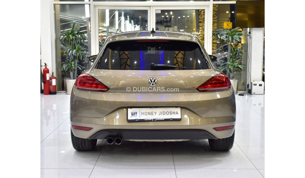 فولكس واجن سيروكو EXCELLENT DEAL for our Volkswagen Scirocco 2.0 TSi ( 2016 Model ) in Brown Color GCC Specs