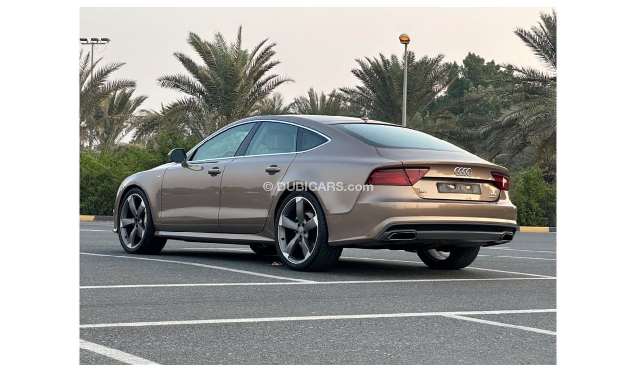 Audi A7 35 FSI quattro Exclusive MODEL 2015 GCC. AR PERFECT CONDITION FULL OPTION S LINE