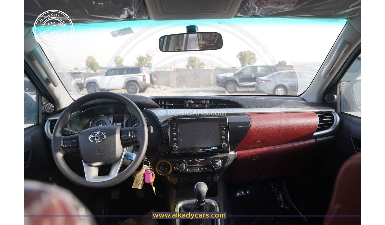 تويوتا هيلوكس TOYOTA HILUX 2.4L M/T FULL OPTION MODEL 2023 GCC SPECS (EXPORT ONLY)