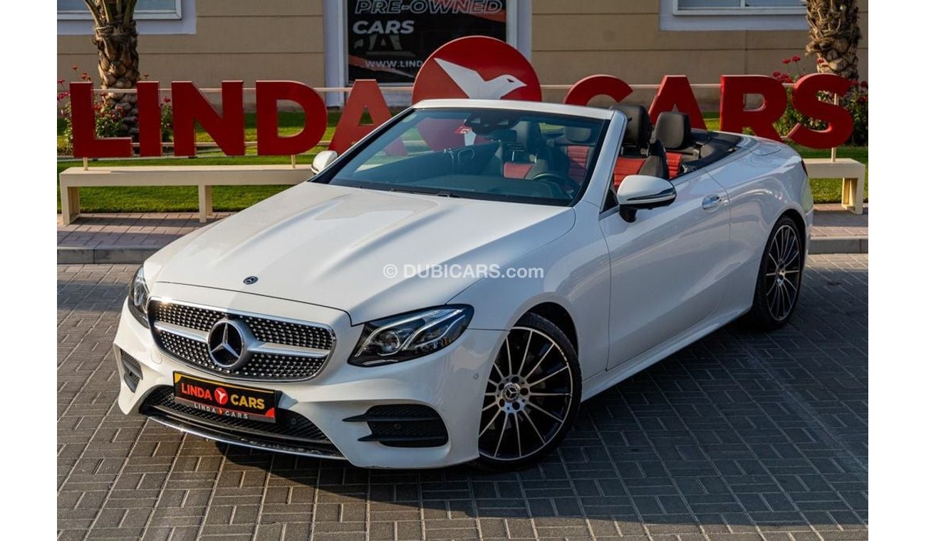 مرسيدس بنز E200 كوبيه Mercedes-Benz E200 Convertible 2018 GCC under Warranty with Flexible Down-Payment.