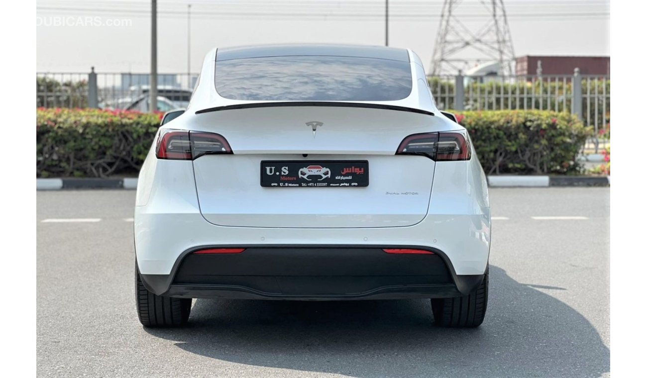 تسلا موديل Y TESLA MODEL Y LONG RANGE DUAL MOTORS 4WD 2022 GCC WITH TESLA WARRANTY IN MINT CONDITION