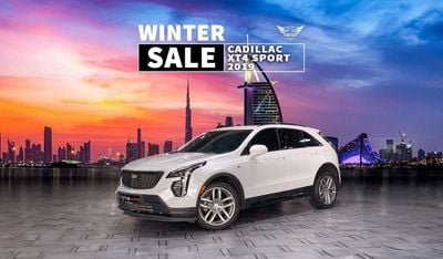 Cadillac XT4 AED 1,500 P.M | 2019 CADILLAC XT4 SPORT | LOW KM | TWO YEARS  WARRANTY | PANORAMIC VIEW | FSH | GCC