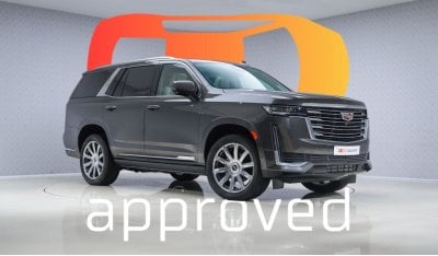 Cadillac Escalade Premium Luxury T1XX - 2 Years Approved Warranty - Approved Prepared Vehicle