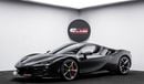 Ferrari SF90 Spider 2024 - GCC Under Warranty and Service Contract