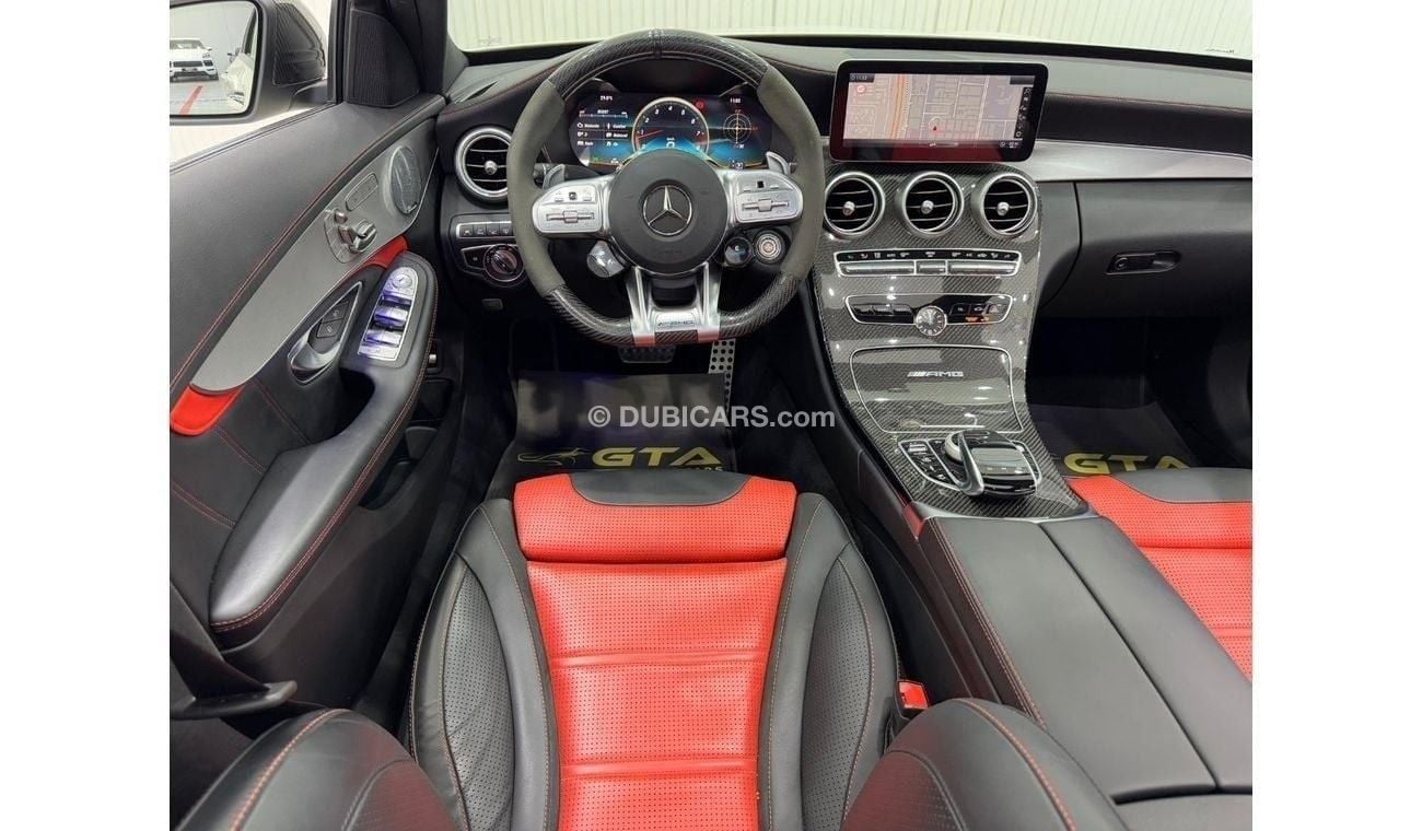 Mercedes-Benz C 63S AMG 2021 Mercedes-Benz C63s AMG, Mercedes Agency Jan-26 Warranty,Full Mercedes-Benz Service History, GCC