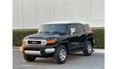 Toyota FJ Cruiser GXR GCC SPEC UNDER WARRANTY