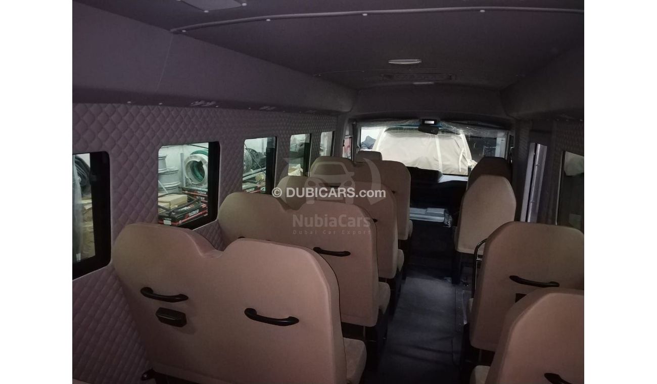 تويوتا كوستر B6-Level Armored 2024 Toyota Coaster 23-Seater High-Roof 4.2L 6-Cyl Diesel M/T RWD Export Only