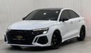 Audi RS3 TFSI quattro 2.5L Sportback 2024 Audi RS3 Quattro, March 2029 Audi Warranty + Service Pack, Very Low