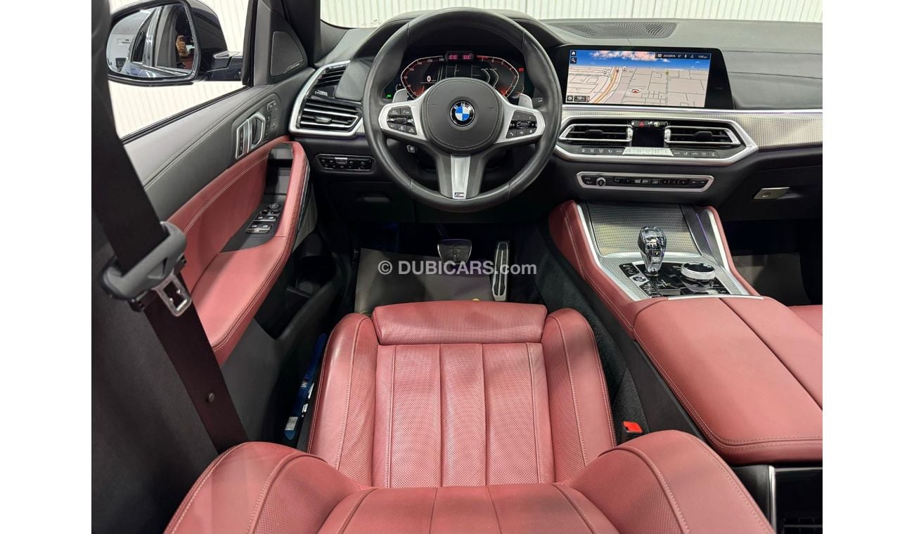 بي أم دبليو X6 40i M Sport 3.0L 2021 BMW X6 xDrive40i M-Sport, Oct 2025 BMW Warranty + Service Pack, Low Kms, GCC