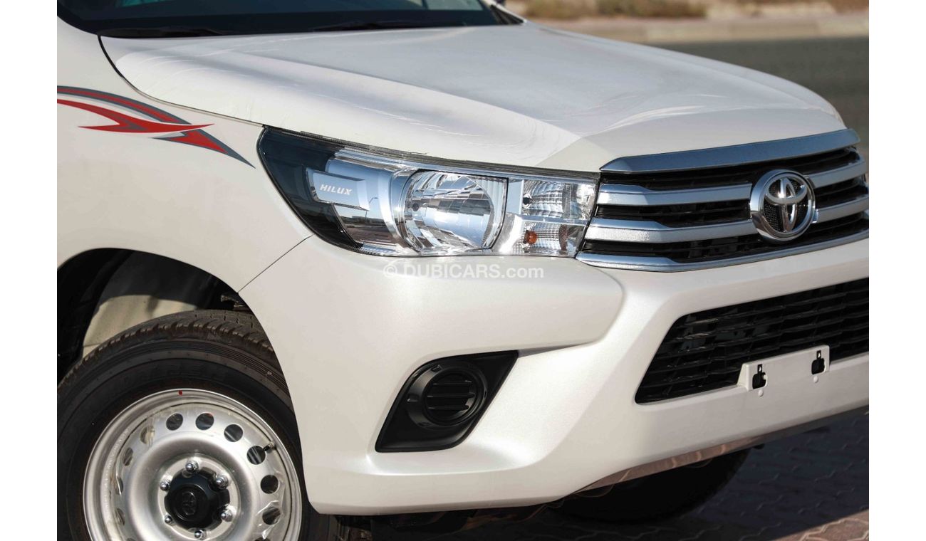 تويوتا هيلوكس 2025 TOYOTA HILUX LOW 2.7 - PLATINUM WHITE PEARL inside BLACK | Export Only