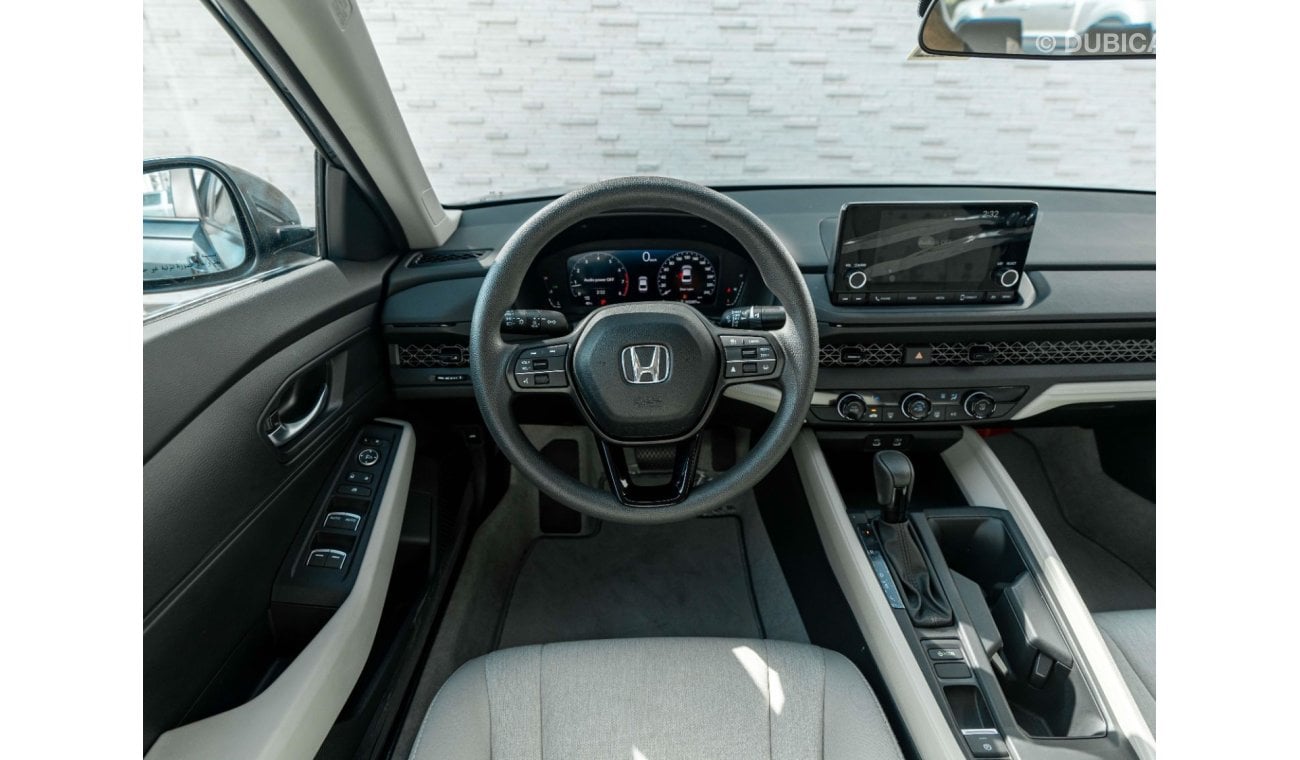 Honda Accord AED 1,808 PM • THE ALL-NEW 2024 ACCORD LX • OFFICIAL AL FUTTAIM HONDA WARRANTY