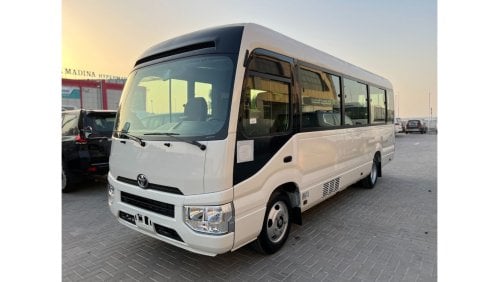 تويوتا كوستر 2024 Toyota Coaster 23-Seater 3-Point Seatbelts 4.2L 6-Cyl Diesel M/T RWD