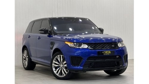 Land Rover Range Rover Sport SVR 2017 Range Rover Sport SVR, SEP-2025 Al Tayer Warranty, Full Agency Service History, GCC