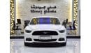 Ford Mustang EXCELLENT DEAL for our Ford Mustang ( 2015 Model ) in White Color GCC Specs