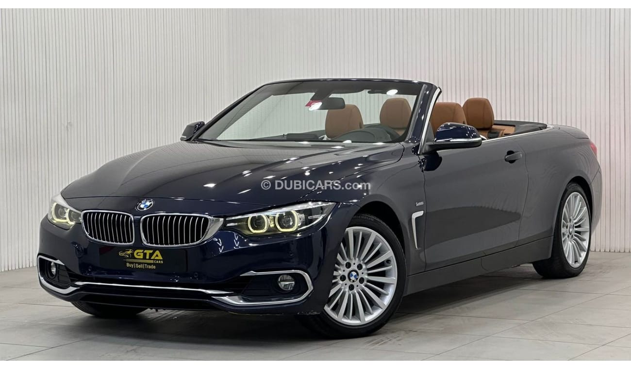 BMW 420i Std 2.0L 2019 BMW 420i Luxury-Line Convertible, Warranty, Service History, Excellent Condition