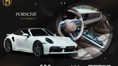 Porsche 911 Turbo S Cabriolet | Brand New | 2023 | Fully Loaded | 3.7-L | 640 HP | Negotiable Price