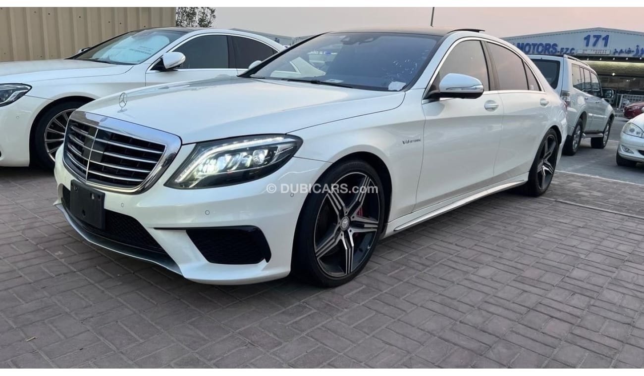 Mercedes-Benz S 63 AMG Std S63L/// AMG TURBO-V8  IMPORT JAPAN V.C.C 2014