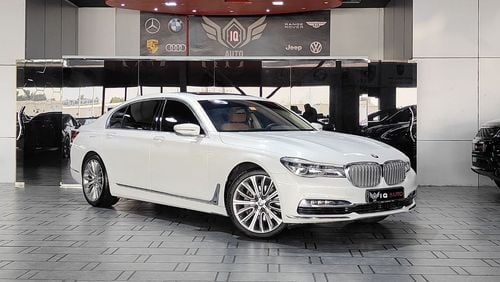 BMW 740Li Std 3.0L AED 1,700 P.M | 2017 BMW 7 SERIES 740Li | UNDER WARRANTY | ORIGINAL PAINT | LOW MILAGE | SU