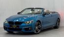 بي أم دبليو 430i M Sport 2.0L 2018 BMW 430i M-Sport Convertible, Warranty, March 2025 BMW Service Pack, Excellent Con