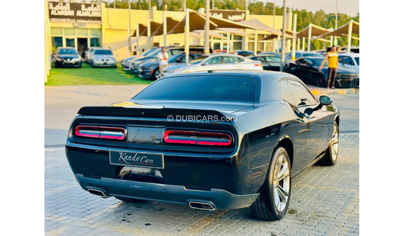 Dodge Challenger SXT 3.6L | Monthly AED 1170/- | 0% DP | Blindspot | Cruise Control | Touch Screen | # 06354