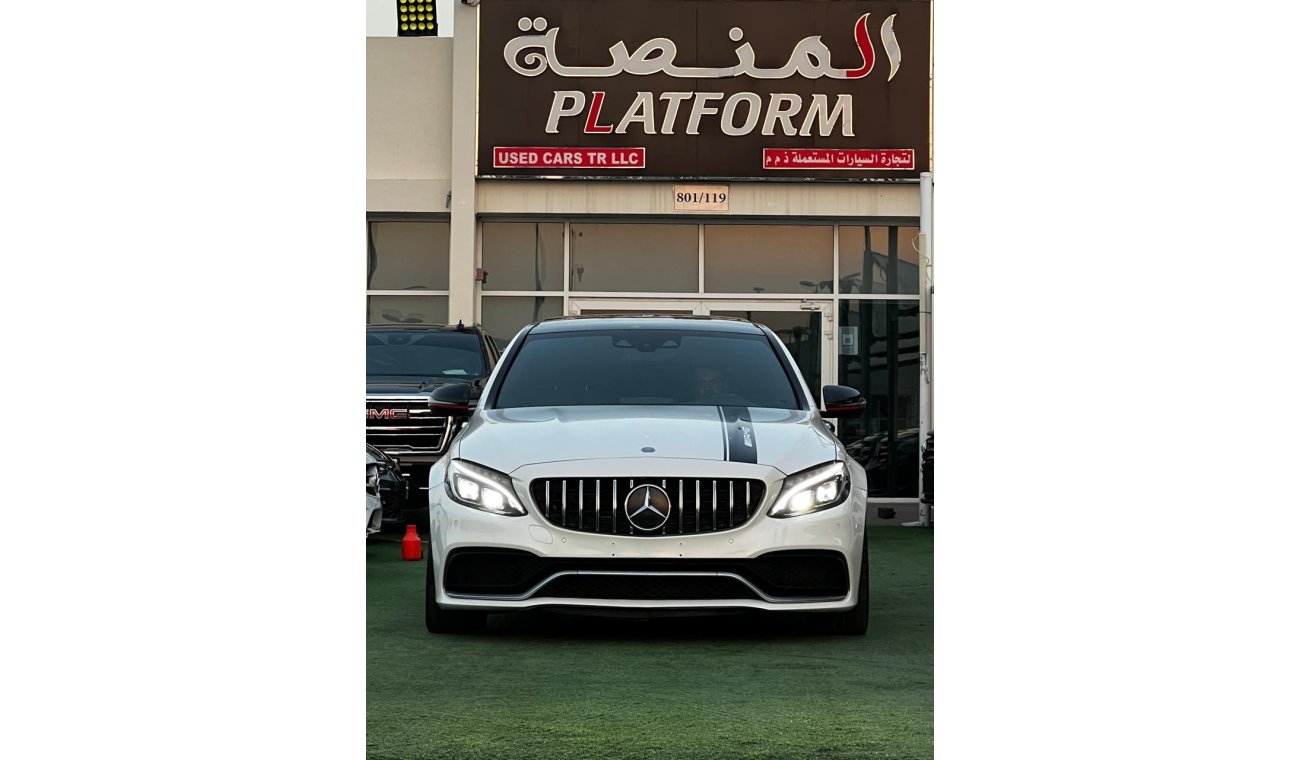 مرسيدس بنز C 63 AMG مرسيدس سي 63 اس موديل 2016 وارد اليابان صبغ وكالة بدون حوادث