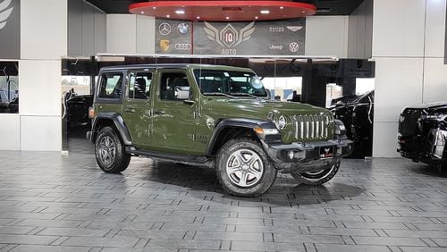 Jeep Wrangler Unlimited Sport 3.6L A/T AED 2,300 P.M | 2021 JEEP WRANGLER UNLIMITED SPORT | AGENCY WARRANTY | ORIG