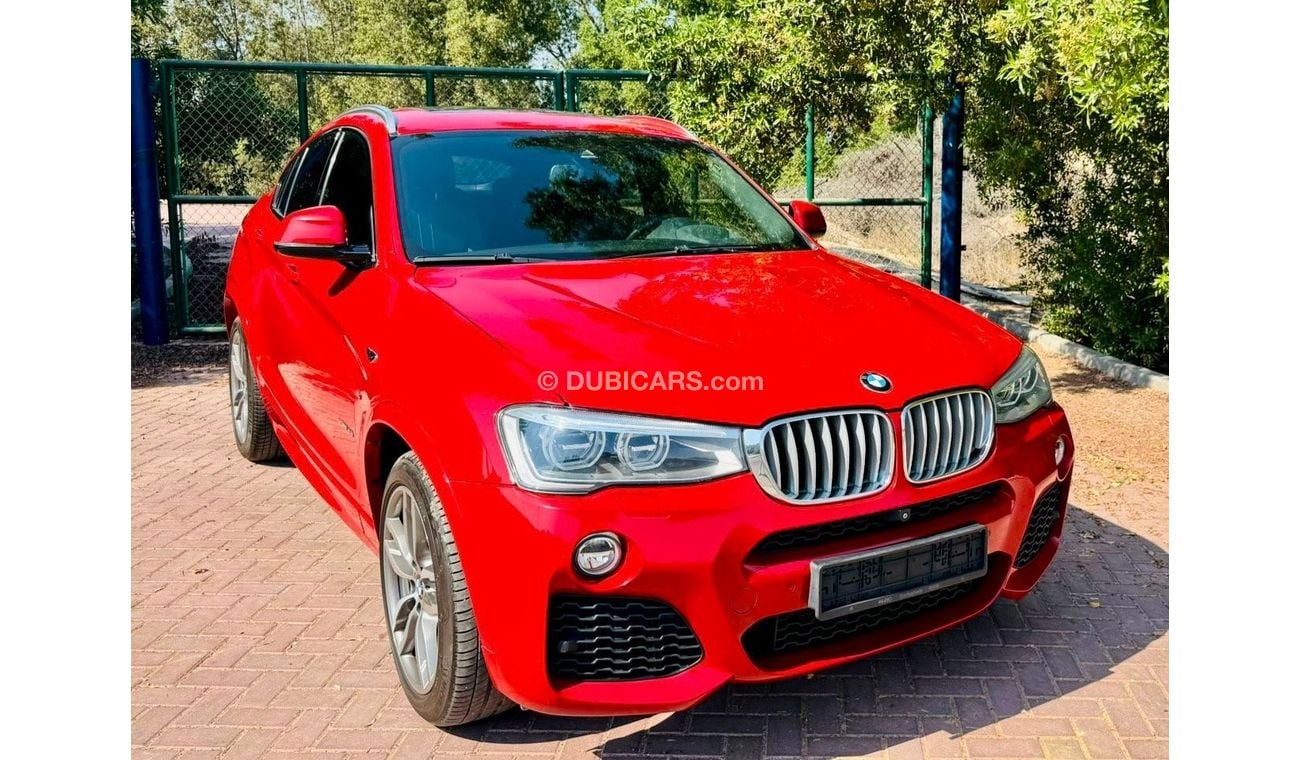 BMW X4 xDrive 35i M Sport GCC .. One Year Warranty..FSH .. Original Paint .. Perfect Condition .. Top