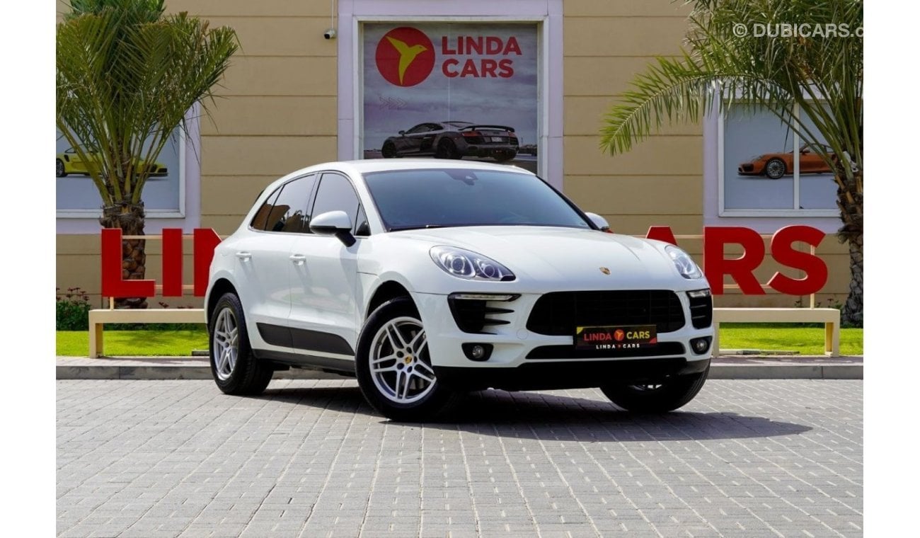 Porsche Macan Std Porsche Macan 2018 GCC under Warranty and Service Contact with Flexible Down-Payment