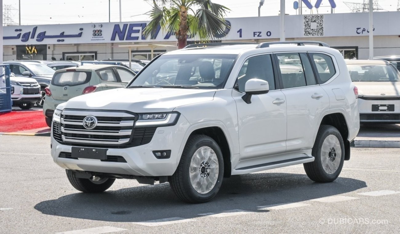 تويوتا لاند كروزر Brand New Toyota Land Cruiser VX+ | 7Seater |  3.3L Diesel | White/Black | 2023 | For Export Only