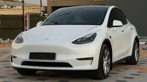 Tesla Model Y TESLA MODEL Y LONG RANGE DUAL MOTOR MODEL : 2023 MILEAGE : 24,000 km PRICE : 172,000 DIRHAMS Gulf sp