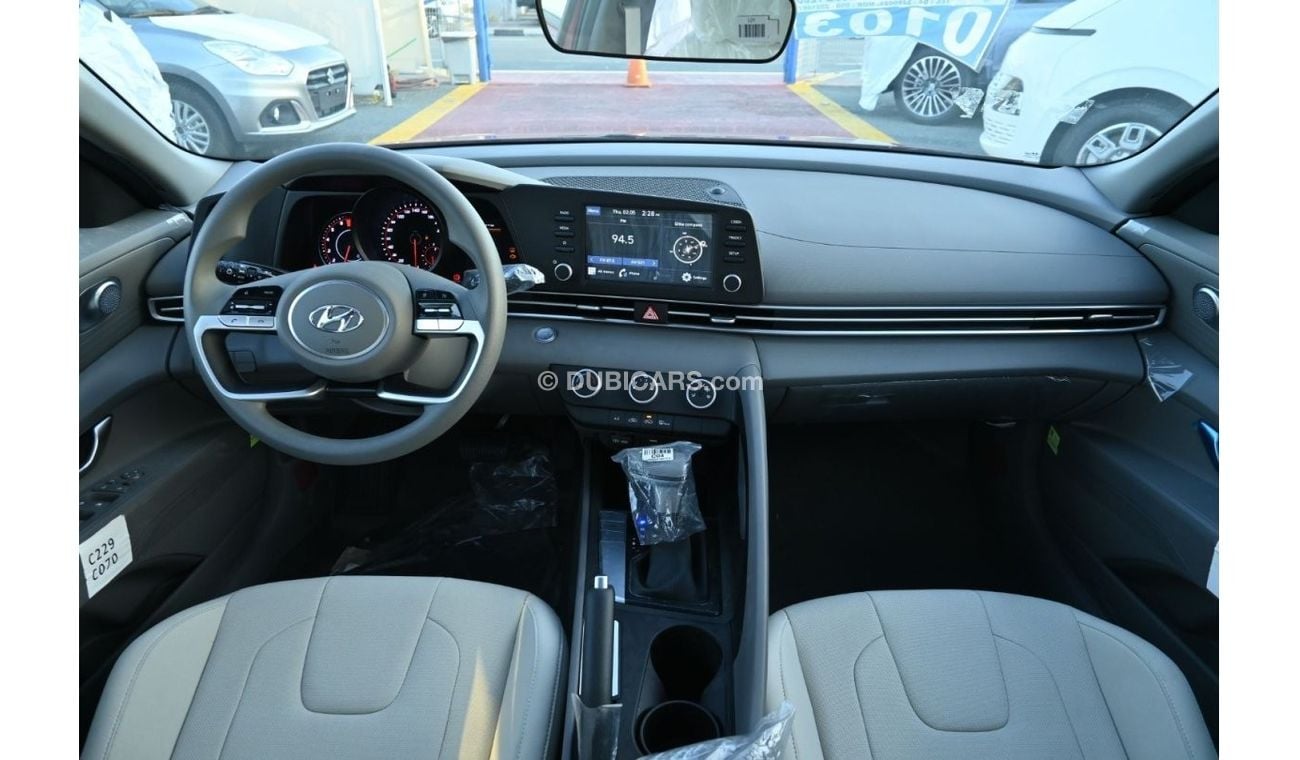 هيونداي إلانترا Hyundai Elantra 1.6L Petrol, Model 2023, Color Red