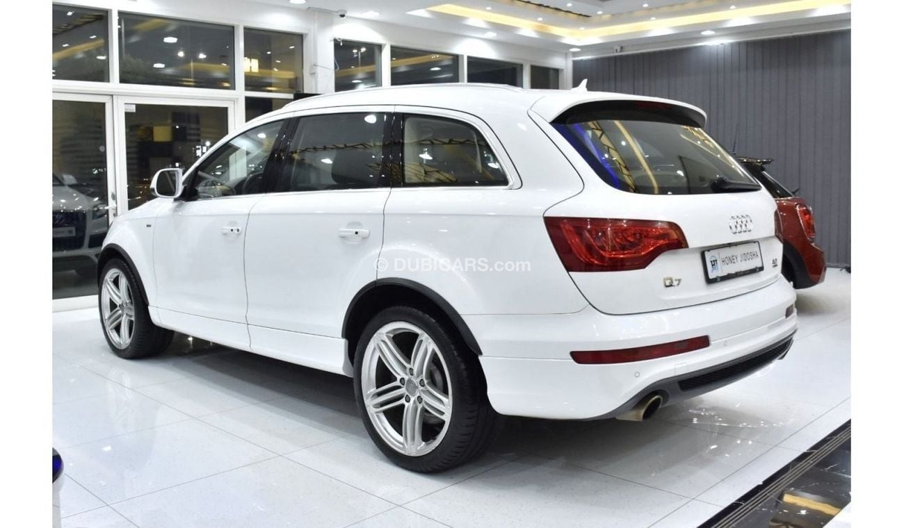 Audi Q7 EXCELLENT DEAL for our Audi Q7 S-Line 4.2L QUATTRO ( 2010 Model ) in White Color GCC Specs