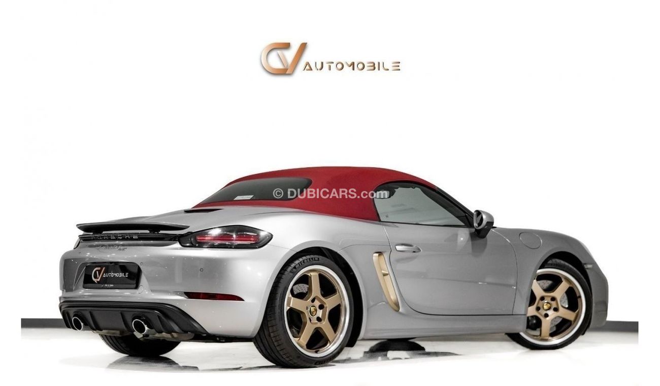 Porsche 718 Boxster 25 Years GCC Spec - With Warranty