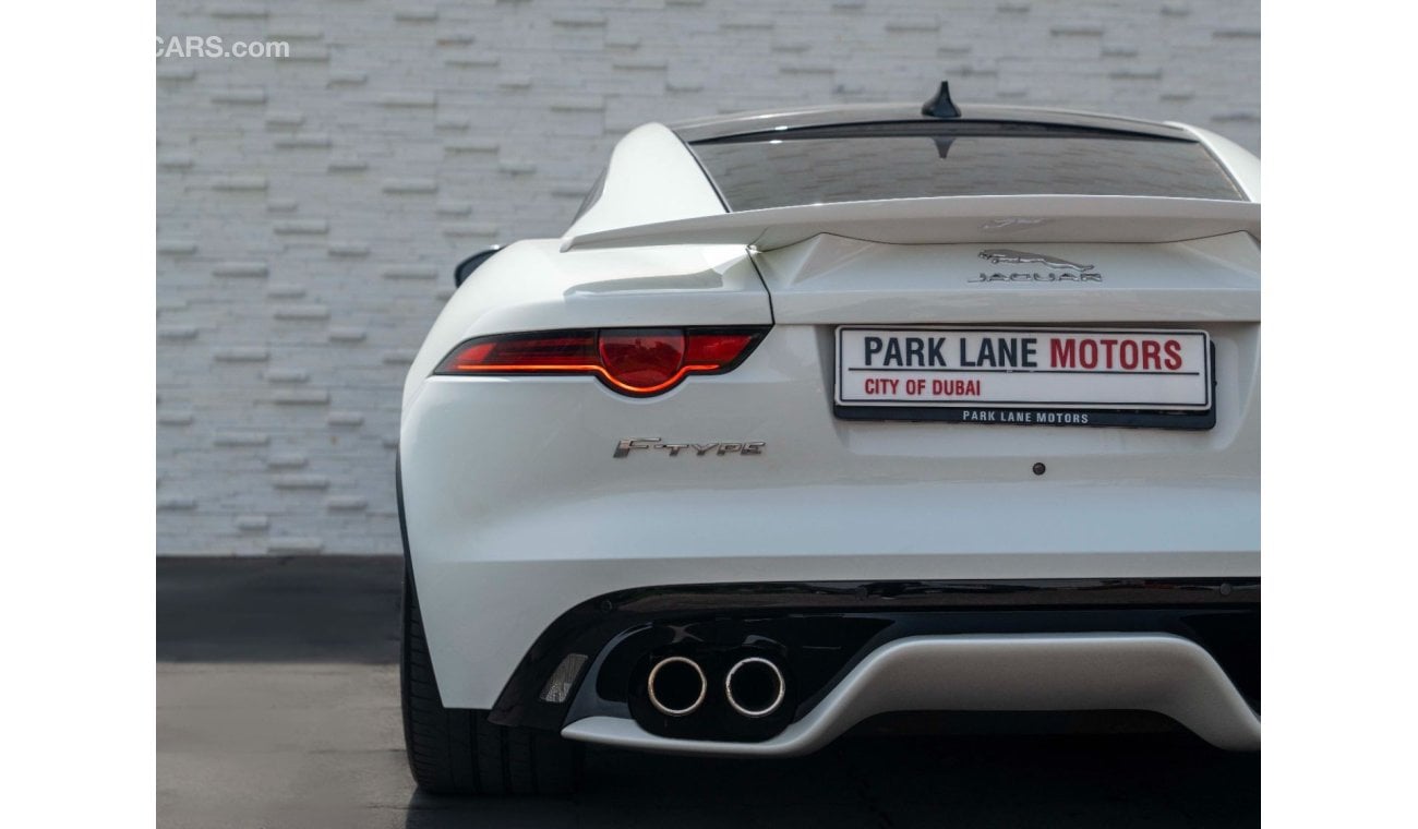 Jaguar F Type AED 3,538 PM • F-TYPE R 5.0 LITRE SUPERCHARGED V8 AWD • FULL JAGUAR SERVICE HISTORY