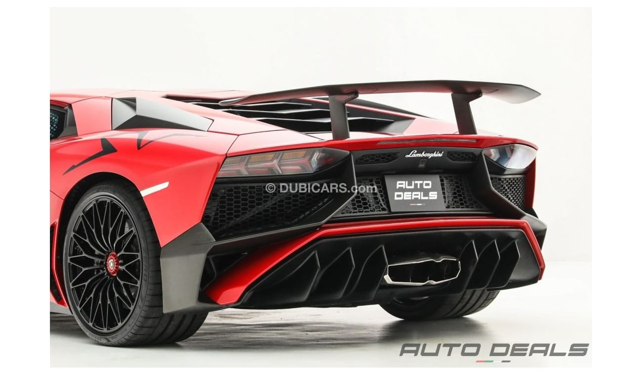 Lamborghini Aventador LP750-4 SuperVeloce SV | GCC - Full Service History - Low Mileage - Perfect Condition | 6.5L V12