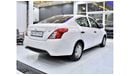 Nissan Sunny EXCELLENT DEAL for our Nissan Sunny ( 2018 Model ) in White Color GCC Specs