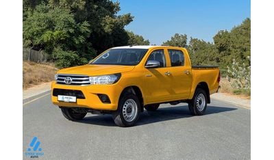 Toyota Hilux DLX 2.4L 4WD Diesel MT DC / Ready to Drive / GCC / Book Now!