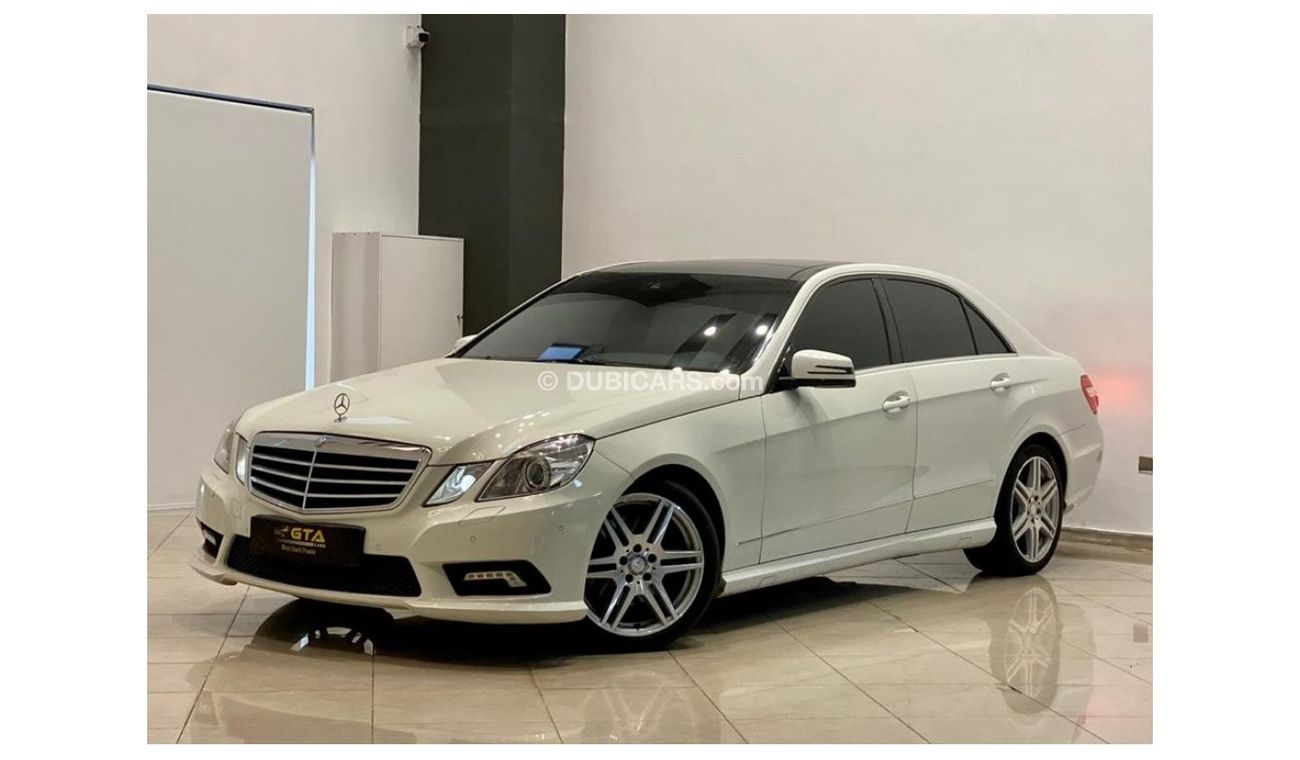 Mercedes-Benz E300 2012 Mercedes E300 AMG, Warranty, Service History, GCC